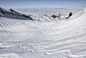 stok narciarski Alpy